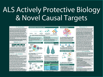 ALS Actively Protective Biology & Novel Causal Targets