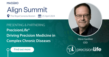 Hear from and meet with PrecisionLife CEO, Steve Gardner at Align Summit 2024