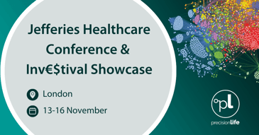 PrecisionLife at the Jefferies Healthcare Conference and Investival Showcase