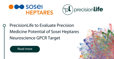 PrecisionLife and Sosei Heptares precision neuroscience collaboration