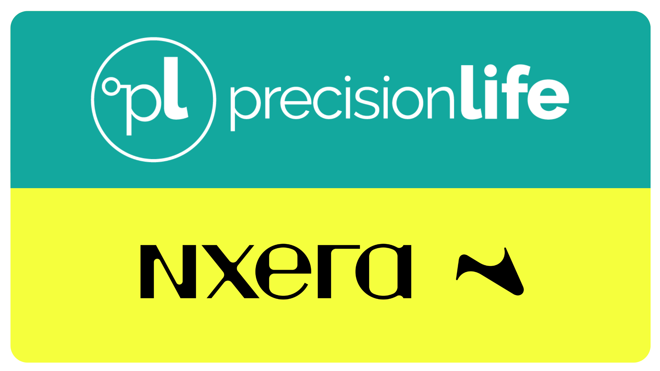 PrecisionLife Nxera logo banner-min